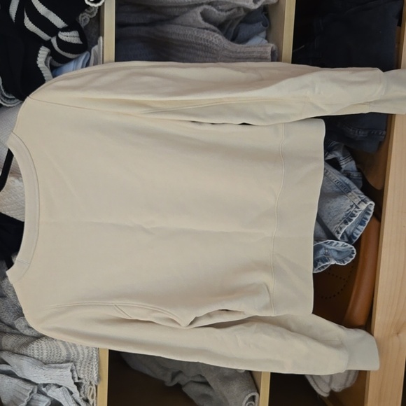 Uniqlo U Sweater, Neutral, Medium, VGUC - Picture 7 of 8